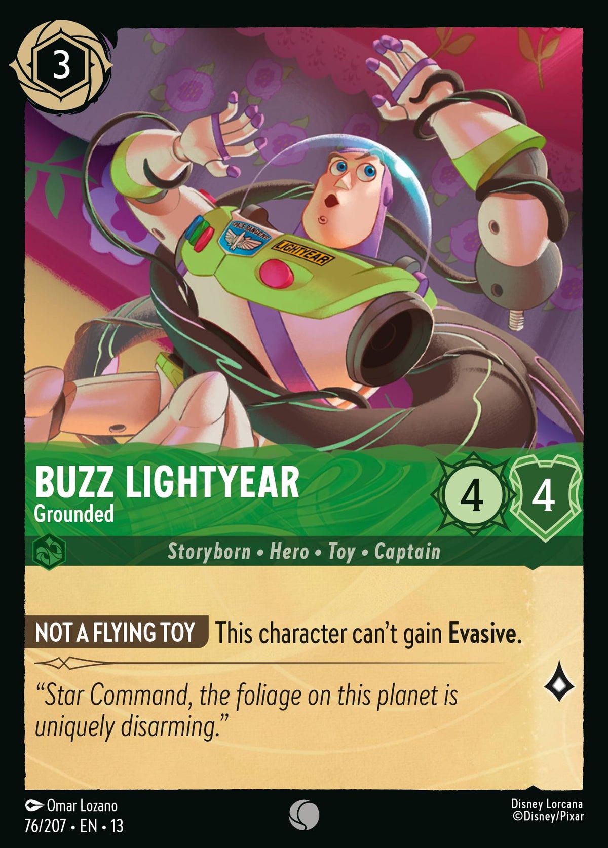 Buzz Lightyear - Grounded — Attack of the Vine! #76/207