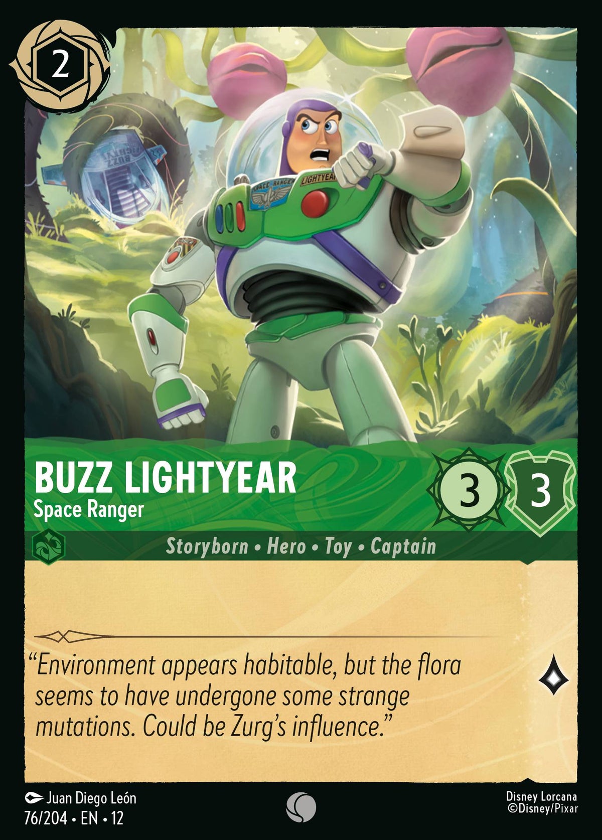 Buzz Lightyear - Space Ranger — Wilds Unknown #76/204
