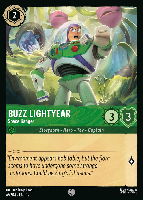 Buzz Lightyear - Space Ranger — Wilds Unknown #76/204