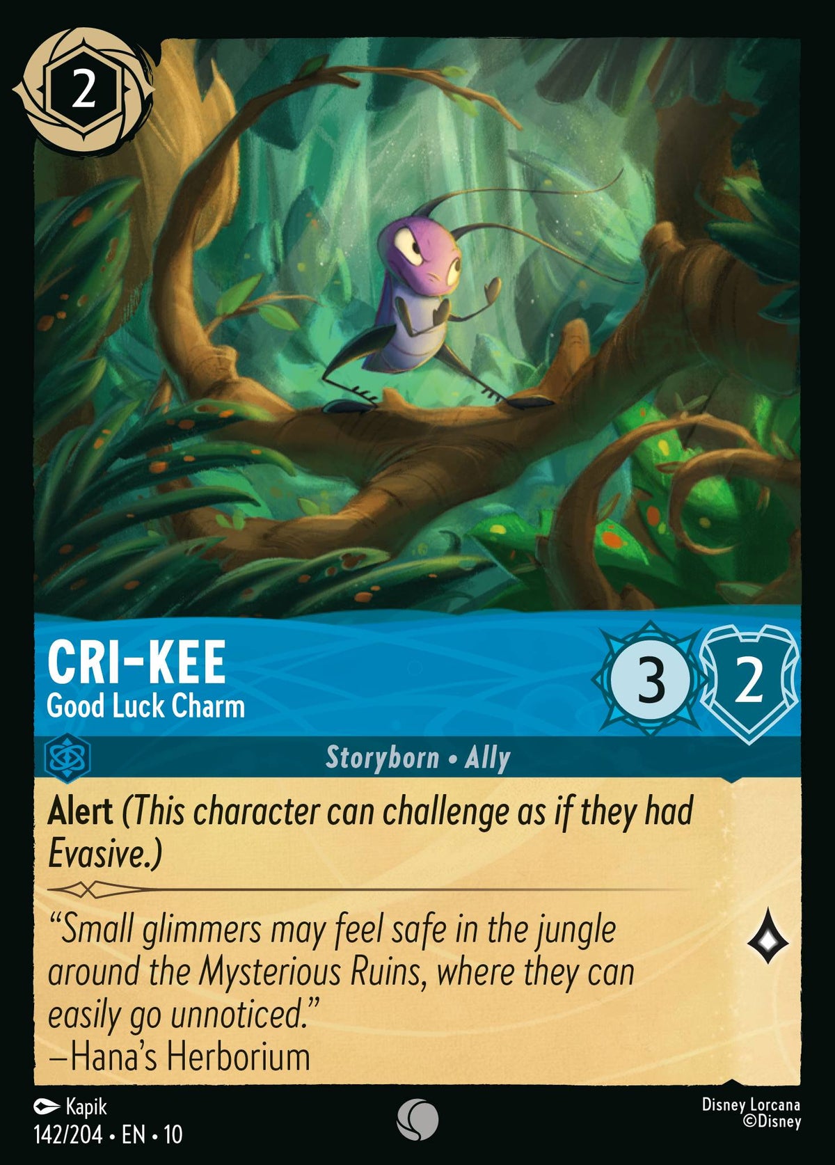 Cri-Kee - Good Luck Charm — Whispers in the Well #142/204