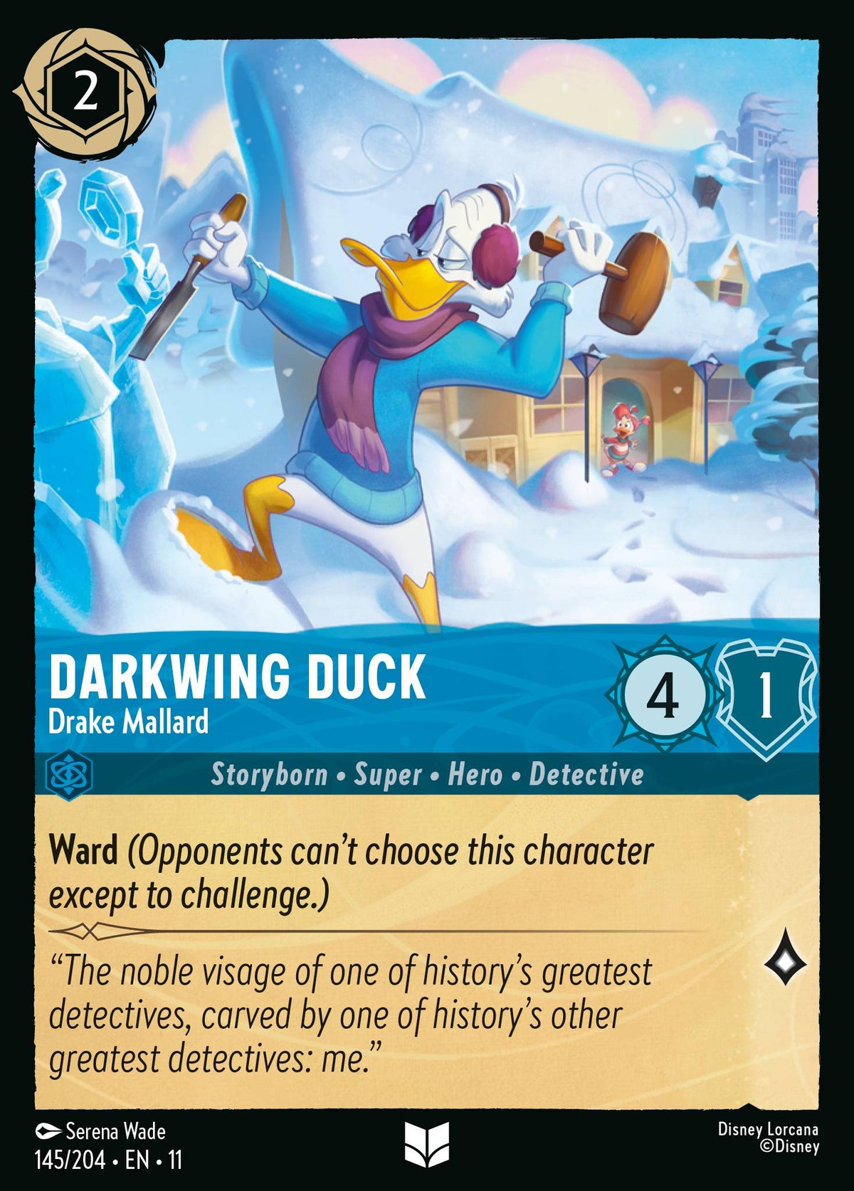 Darkwing Duck - Drake Mallard — Winterspell #145/204